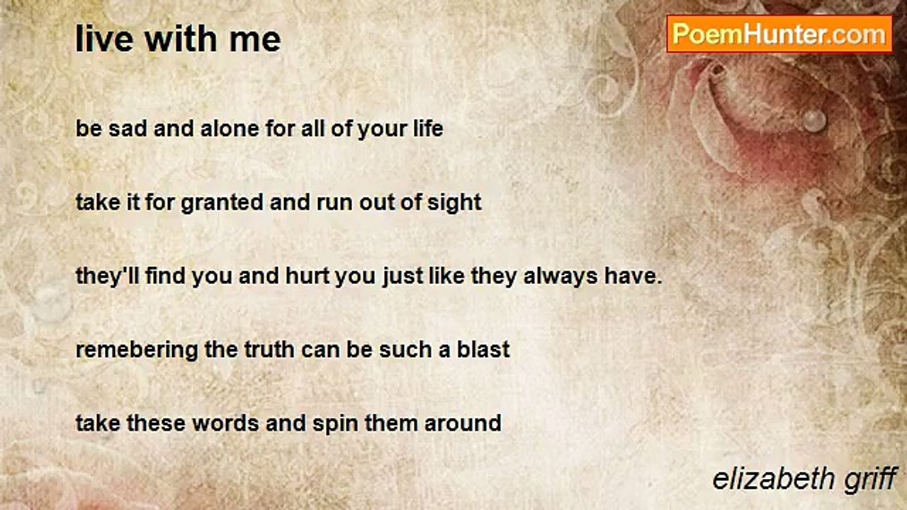 elizabeth griff - live with me