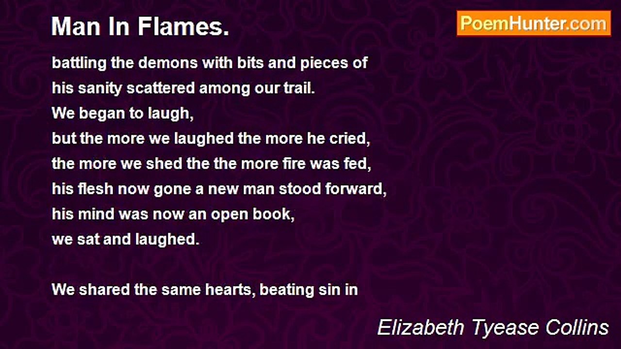 Elizabeth Tyease Collins - Man In Flames.