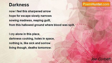 Joe Corbett - Darkness