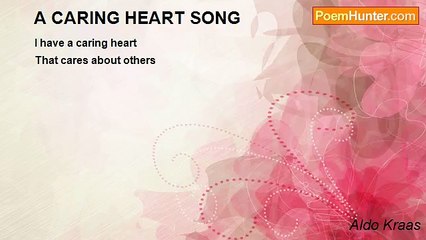 Aldo Kraas - A CARING HEART SONG
