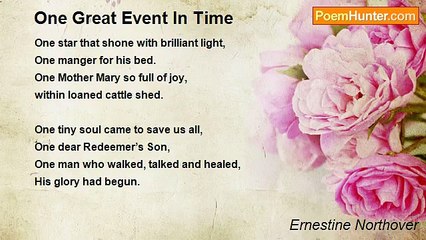 Ernestine Northover - One Great Event In Time