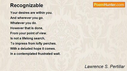 Lawrence S. Pertillar - Recognizable