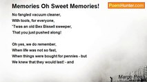 Margo Posh - Memories Oh Sweet Memories!