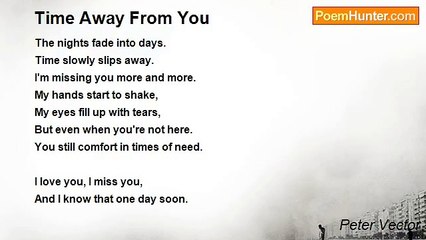 Peter Vector - Time Away From You