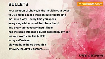 krissi b'williams - BULLETS