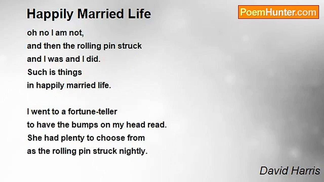 David Harris - Happily Married Life