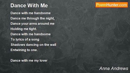 Anna Andrews - Dance With Me