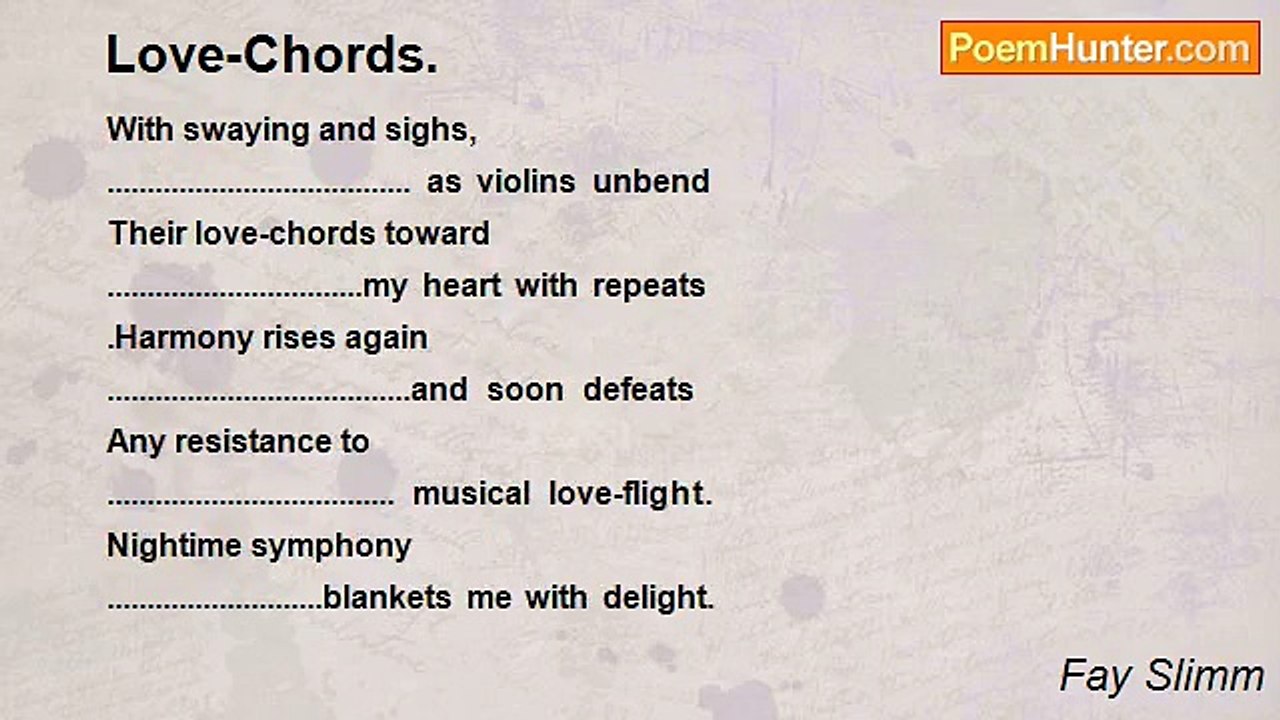 Fay Slimm - Love-Chords.