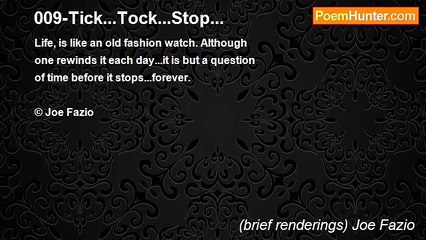 (brief renderings) Joe Fazio - 009-Tick...Tock...Stop...
