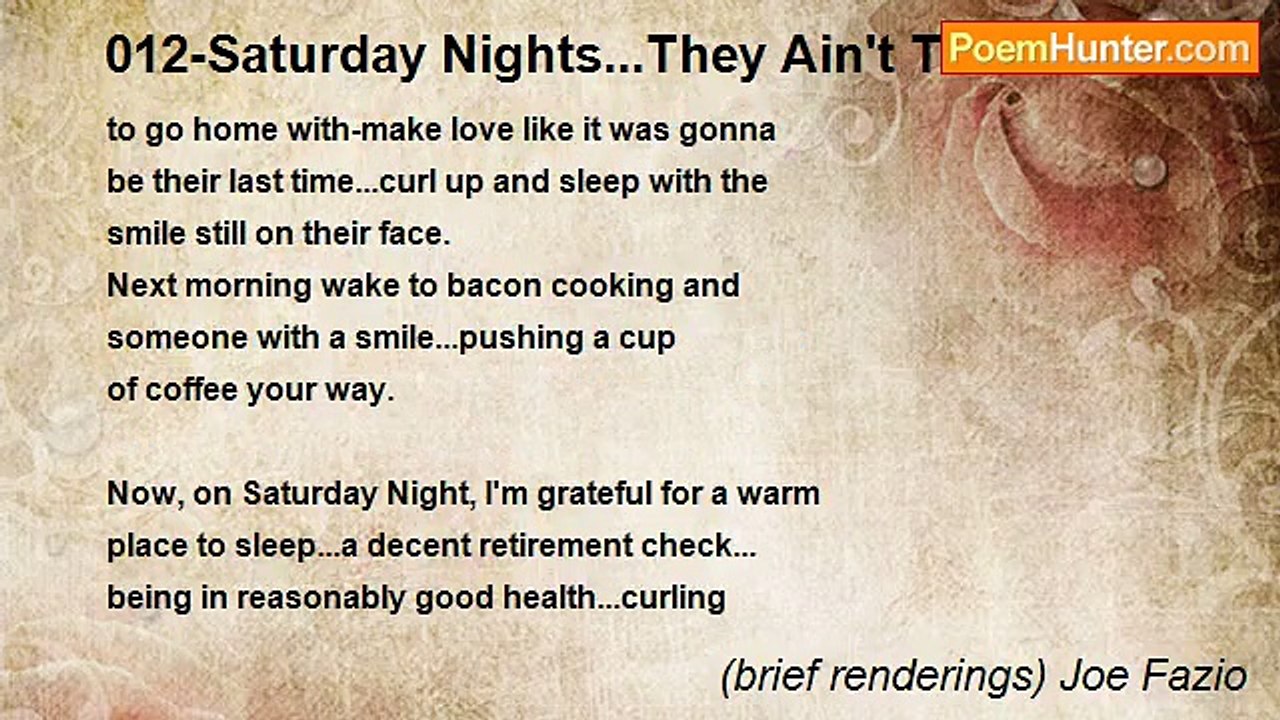 (brief renderings) Joe Fazio - 012-Saturday Nig...