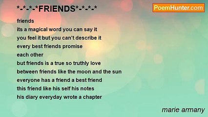 marie armany - *-*-*-*FRIENDS*-*-*-*