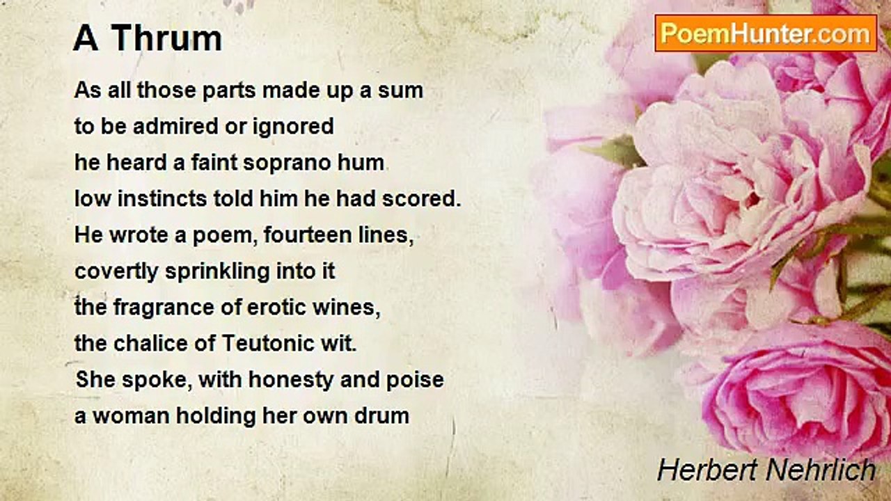 Herbert Nehrlich - A Thrum