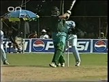 Shahid Afridi 5 Fours In An Over Vs Anil Kumble