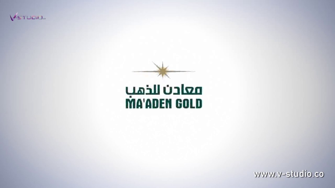 خدمة انتاج فيديو الأعمال، فيديو معادن للذهب، انتاج صقر في ستديو
