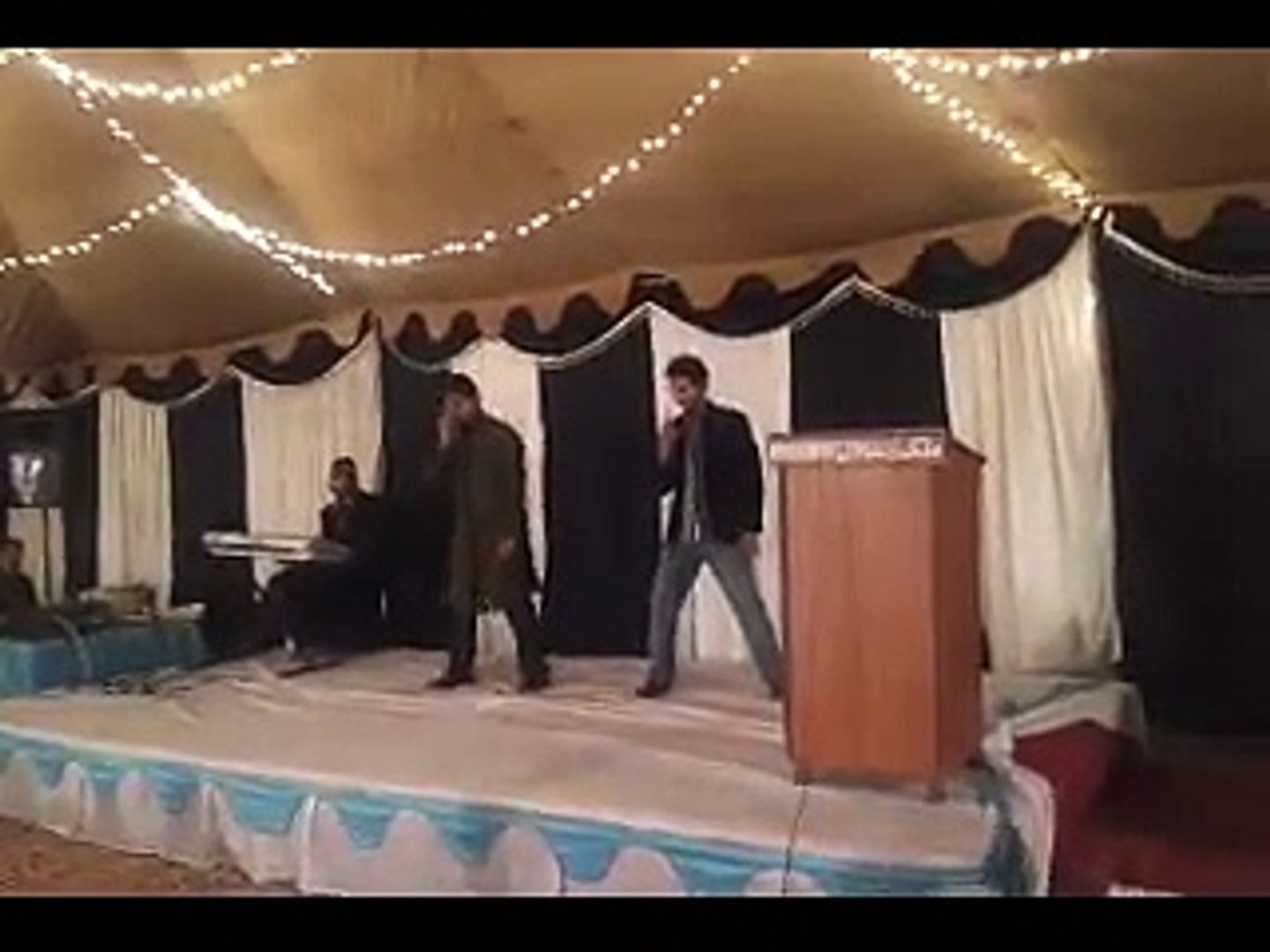 ⁣dance on student of the year movie song in university function.