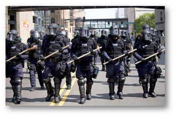 THERE IS A CIVIL WAR GOING ON IN AMERICA BETWEEN POLICE AND CITIZENS.
