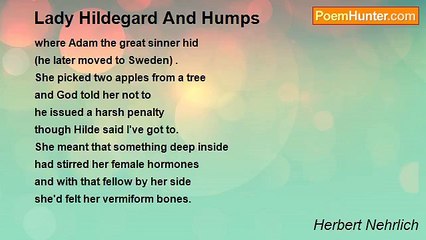 Herbert Nehrlich - Lady Hildegard And Humps