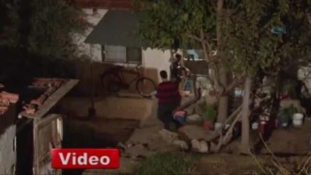 Baltayla Dövülüp Bahçeye Atıldı