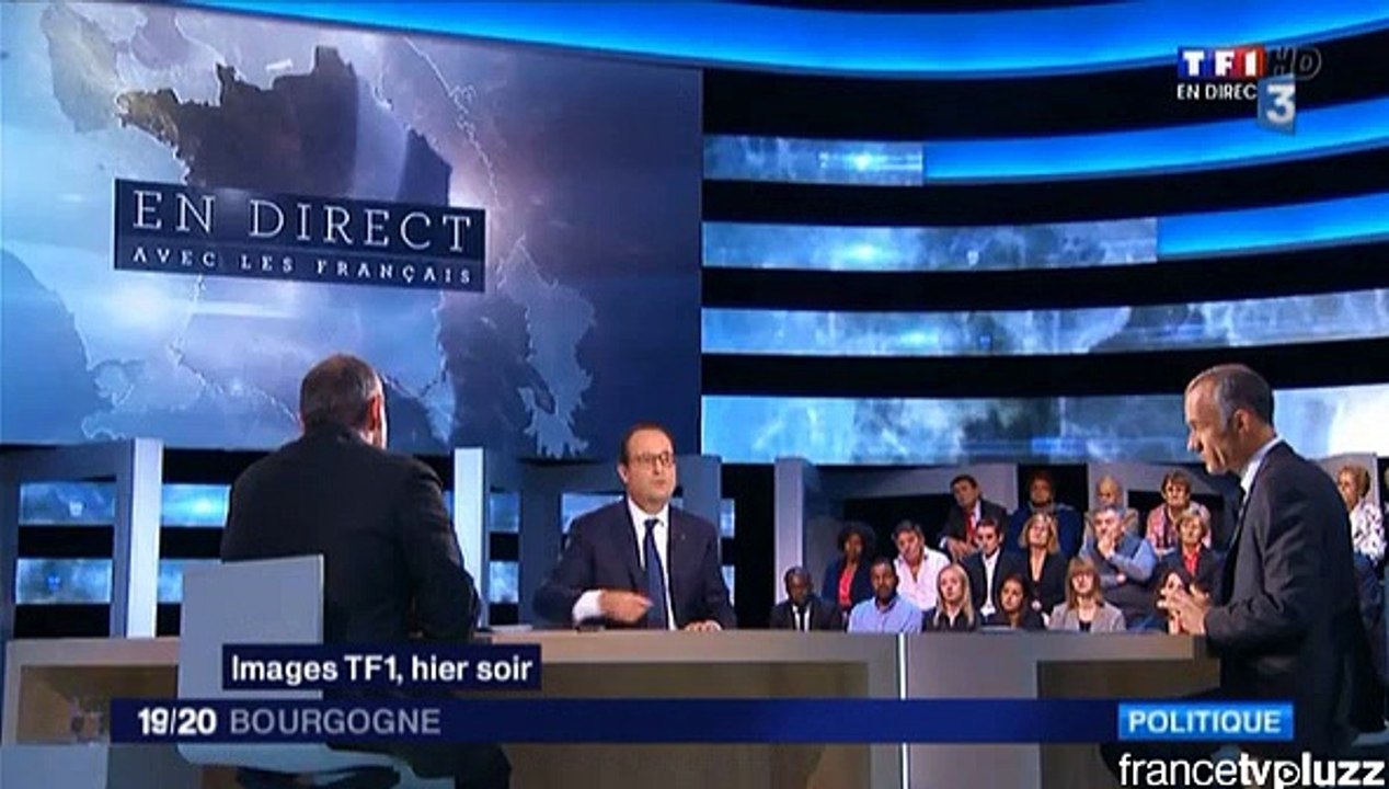 François Rebsamen, l'invité du 19/20 de FR3 Bourgogne