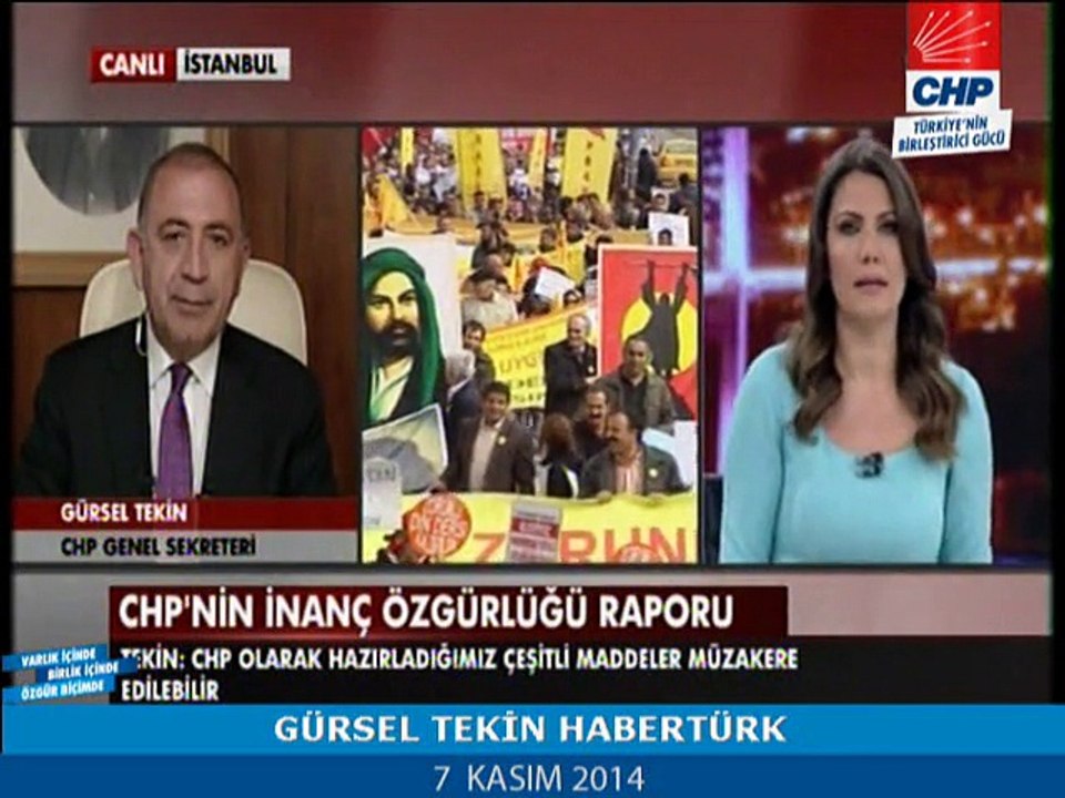 GÜRSEL TEKİN HABERTÜRK 07/11/2014