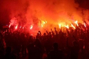 Galatasaray'a Karabük'te Coşkulu Karşılama