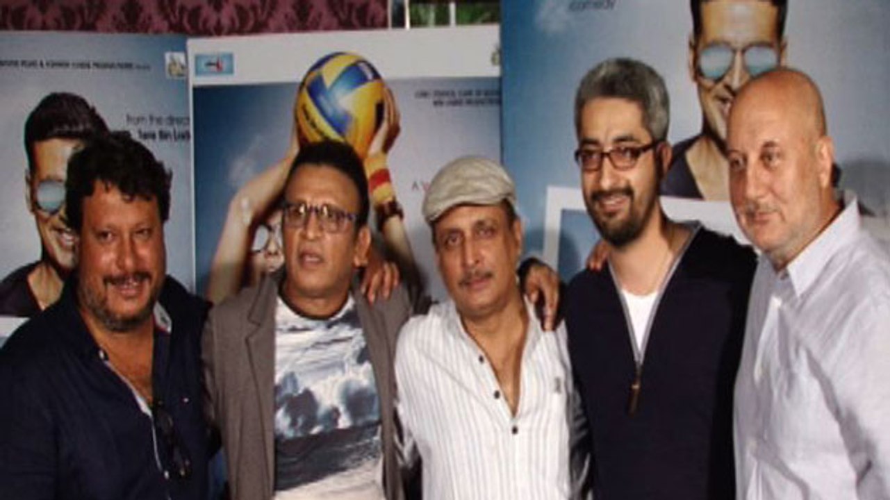 Anupam Kher, Annu Kapoor And Piyush Mishra Promotes Shaukeens