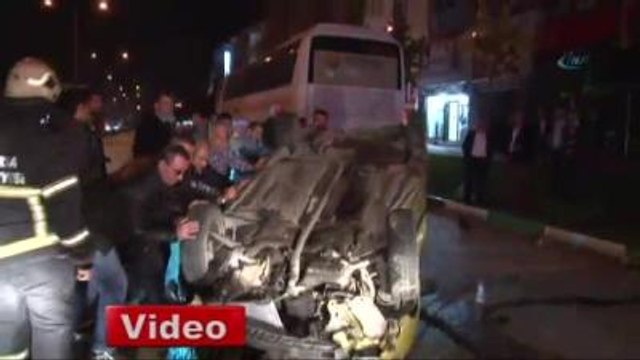 Bu Araçtan Burunları Bile Kanamadan Çıktılar