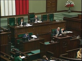 Poseł Piotr Pyzik - Wystąpienie z dnia 06 listopada 2014 roku.