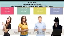 Voices Now: Australian & Canadian French voice over