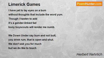 Herbert Nehrlich - Limerick Games