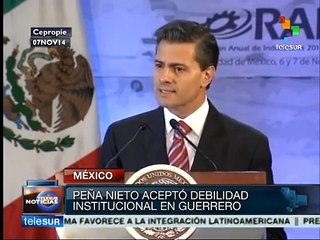 Presidente de México se compromete a hacer justicia en caso Aoytzinapa