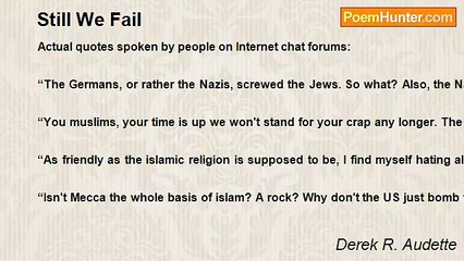 Derek R. Audette - That Was A Close One, Megan Leavy!