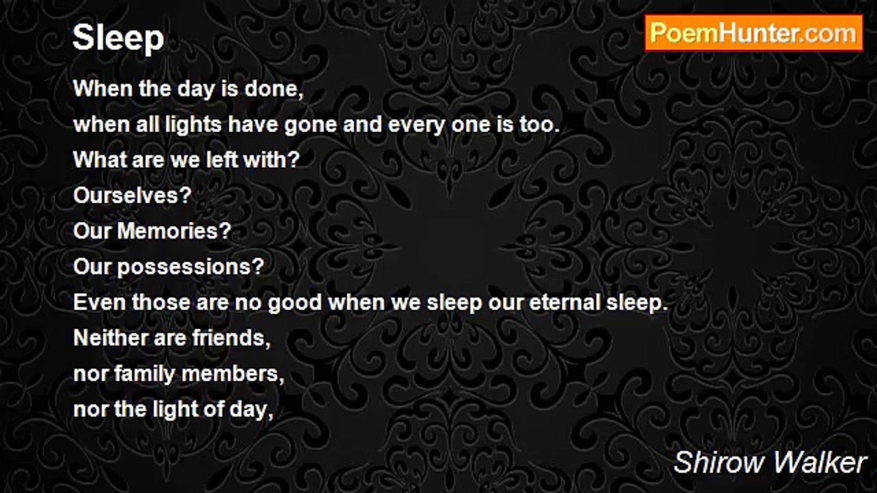 Shirow Walker - Sleep