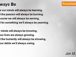 Jon M. Nelson - Always Be