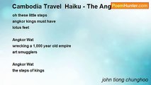 john tiong chunghoo - Cambodia Travel  Haiku - The Angkor Wat