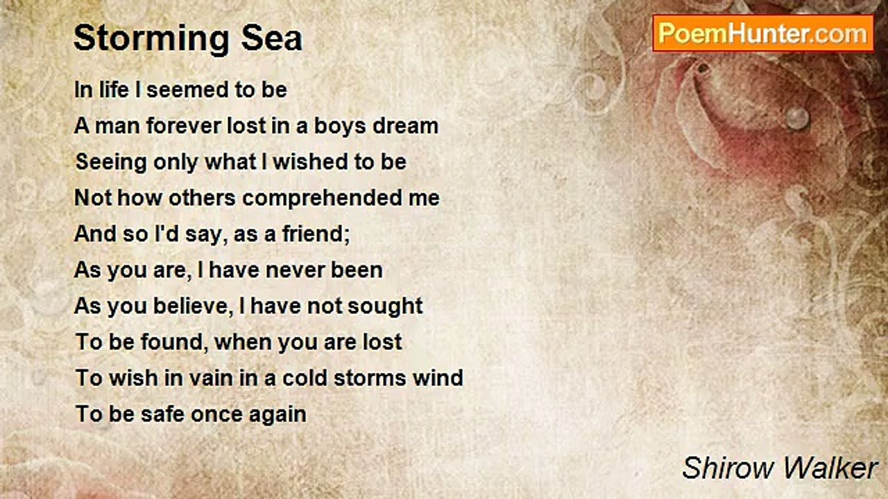 Shirow Walker - Storming Sea