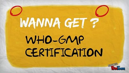 Who-Gmp Certification India