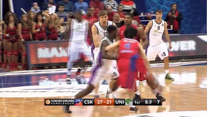 Euroleague: CSKA Moscow 95-85 Unicaja Malaga