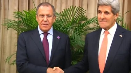 Kerry meets foreign ministers in Beijing