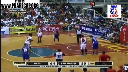 San Miguel vs NLEX [4th QUARTER] - November 8, 2014 (REPLAY)