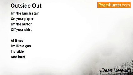 Dean Meredith - Outside Out
