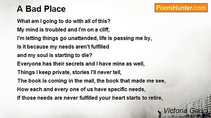 Victoria Gauci - A Bad Place