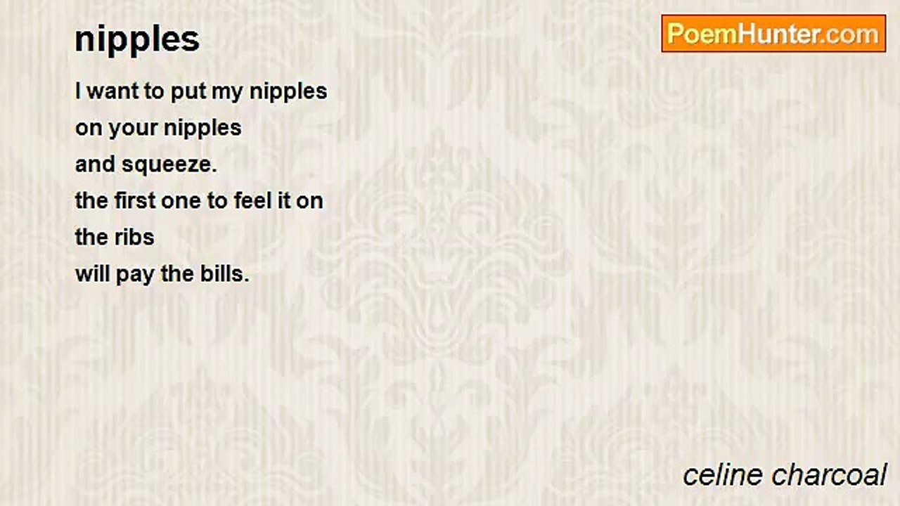 celine charcoal - nipples