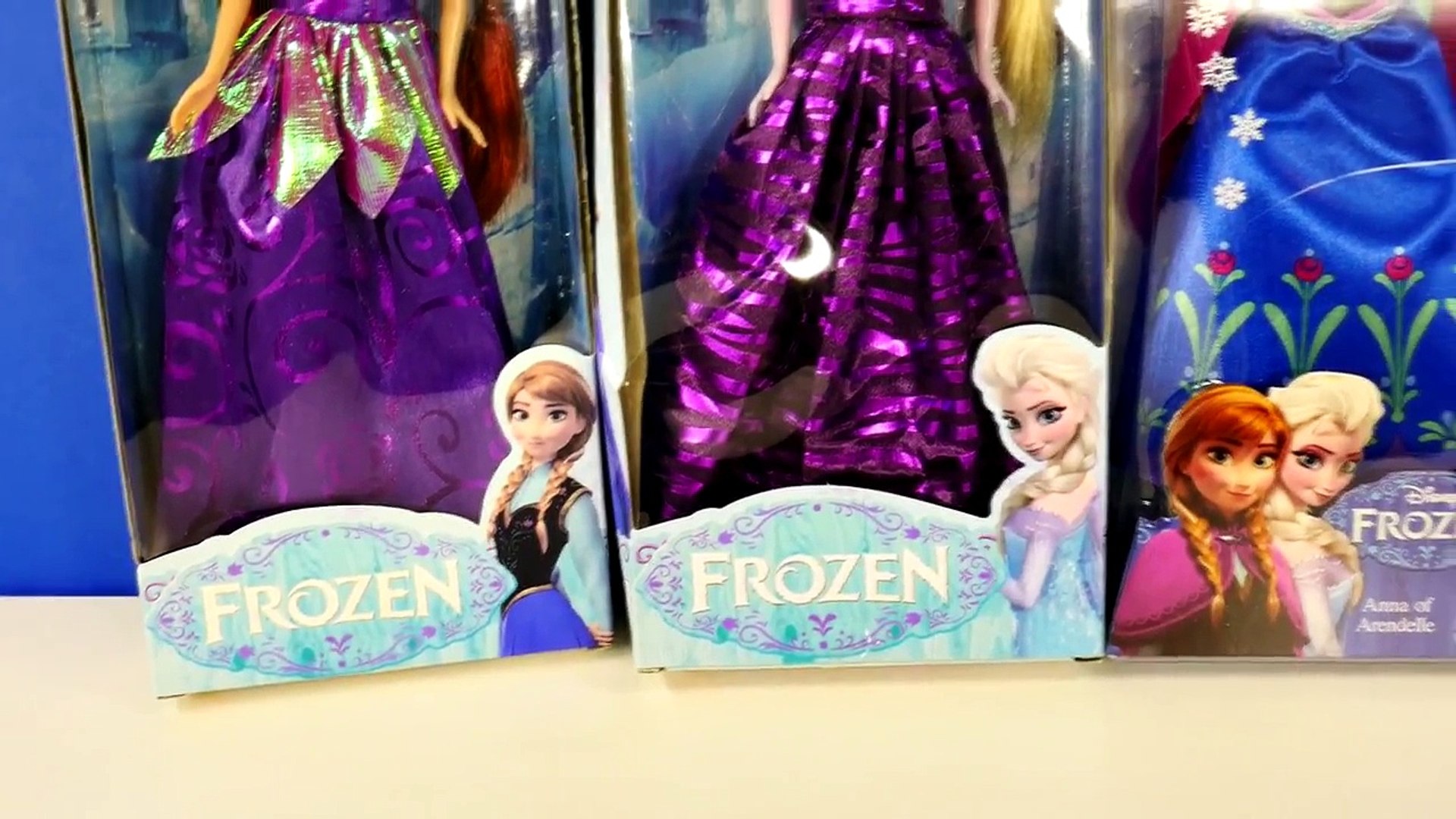 Disney Frozen FAKE Barbie Dolls vs Real Queen Elsa and Princess Anna Review  by Disney Cars Toy Club - video Dailymotion