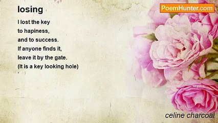 celine charcoal - losing