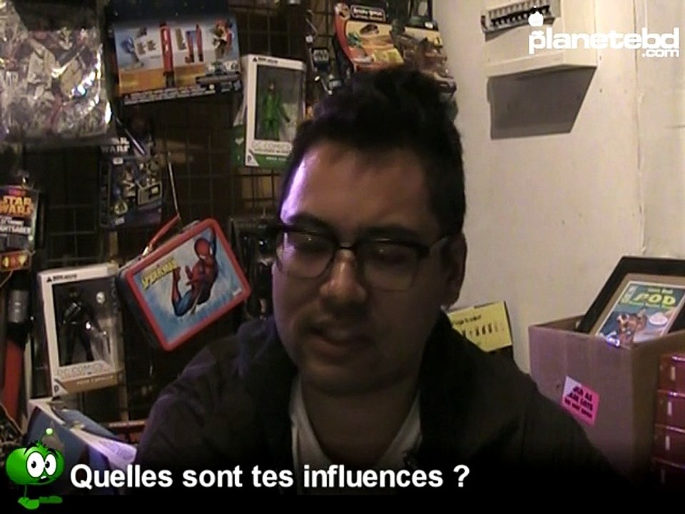 Bryan Lee O'Malley en interview sur PlaneteBD.com