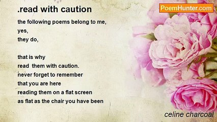 celine charcoal - .read with caution