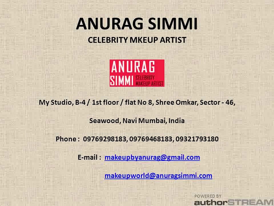 Anurag Simmi airbrush makeup artists in mumbai