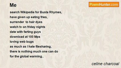 celine charcoal - Me