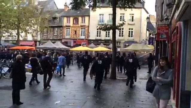 Manifestation à Rennes